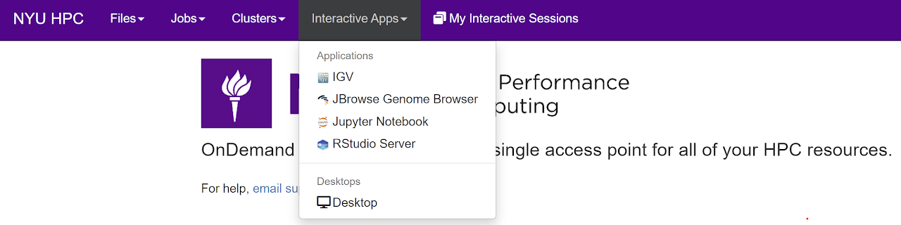 Interactive apps