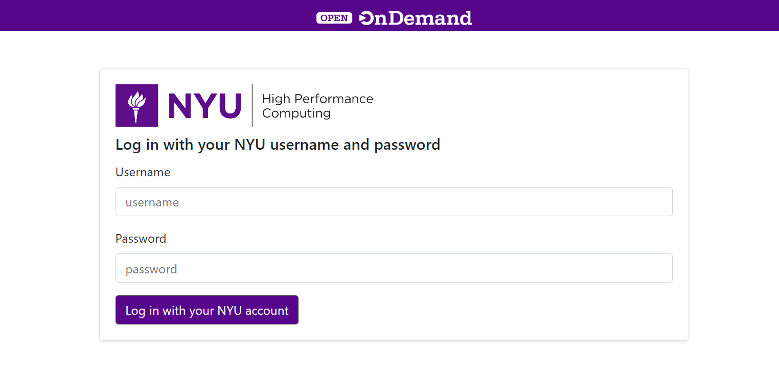 OOD Login